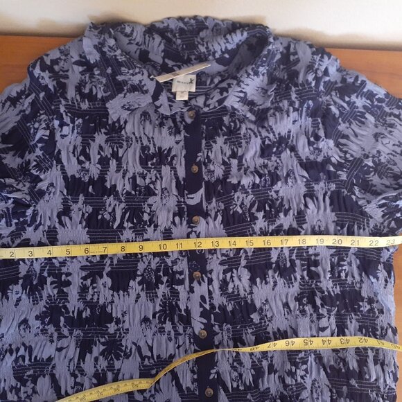 Anthropologie Maeve Smocked Blouse - Picture 8 of 11